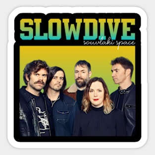 slow dibve Sticker